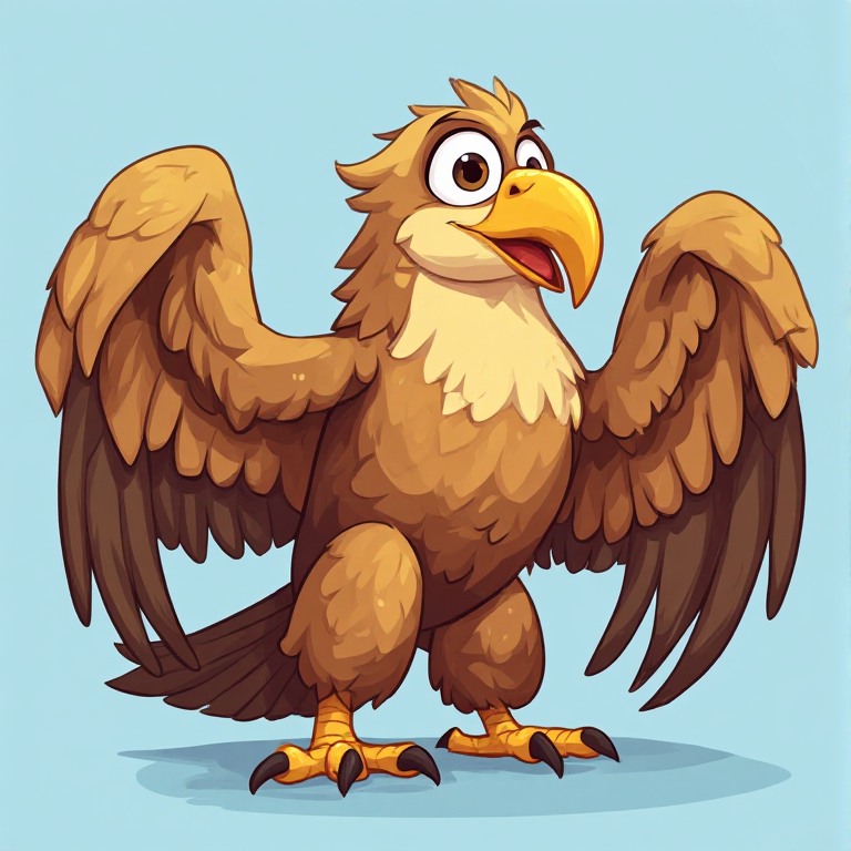 Grizzle the eagle