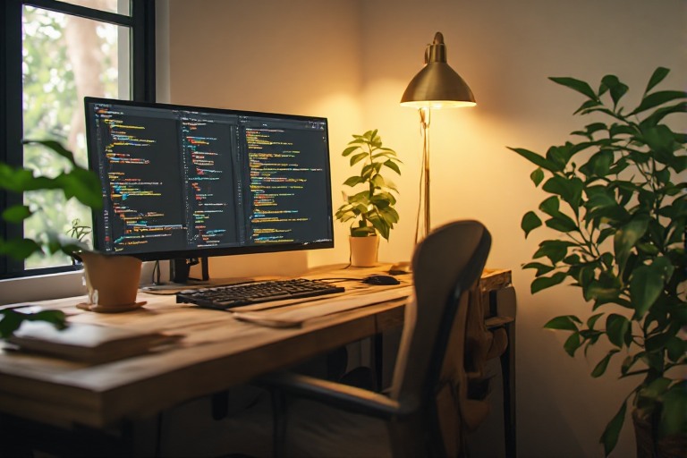 My home office corner