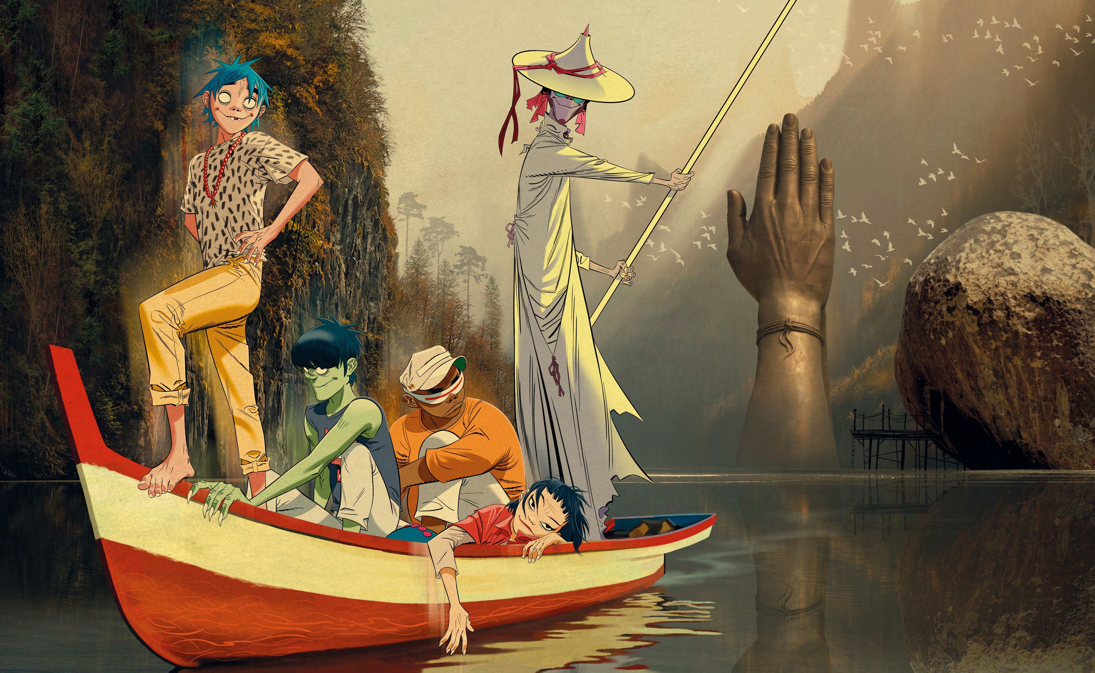 Cover art for The Sad God