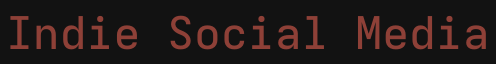 Indiesocial Media Linklist