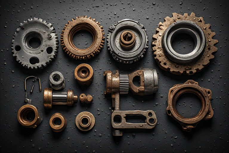 Tractor parts and linkage components